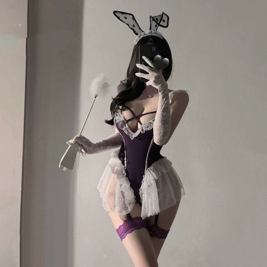SERYN Sensual French Maid-Inspired Lingerie Set